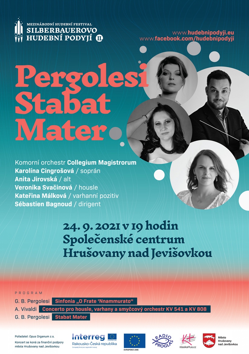 Concert: Pergolesi – Stabat Mater<br>
                                Vivaldi – organ concertos